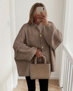 Cárdigan holgado de punto para mujer®