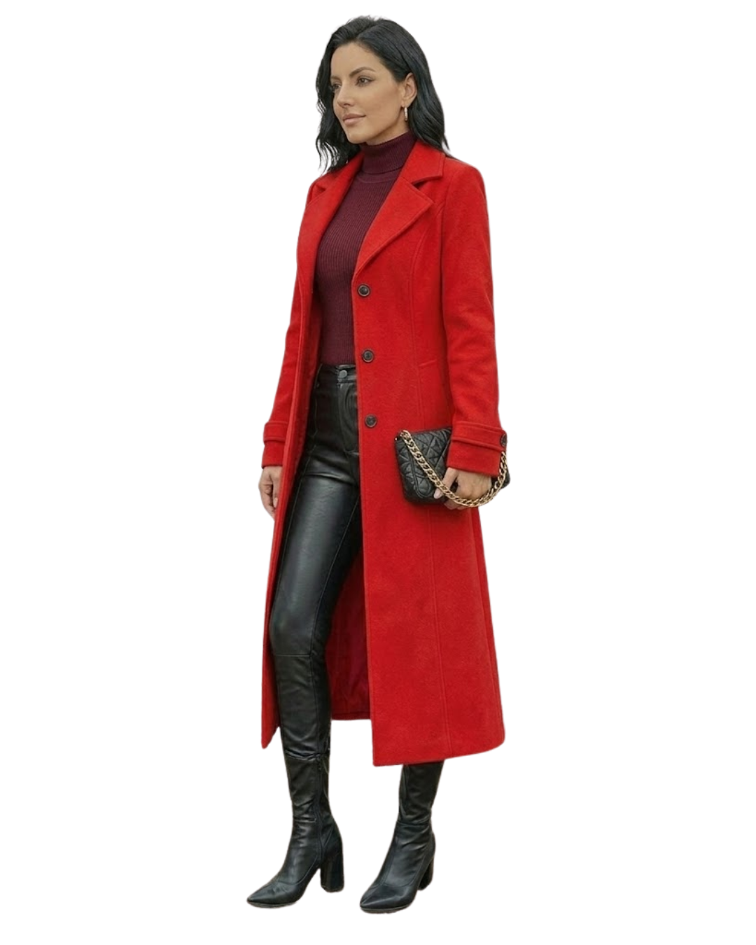 Chaqueta Elegante con Cierre de Botones para Mujer®