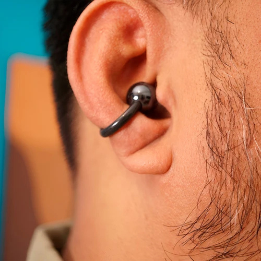 Auriculares de Diseño Abierto con Estuche de Carga y Hasta 36 Horas de Autonomía®