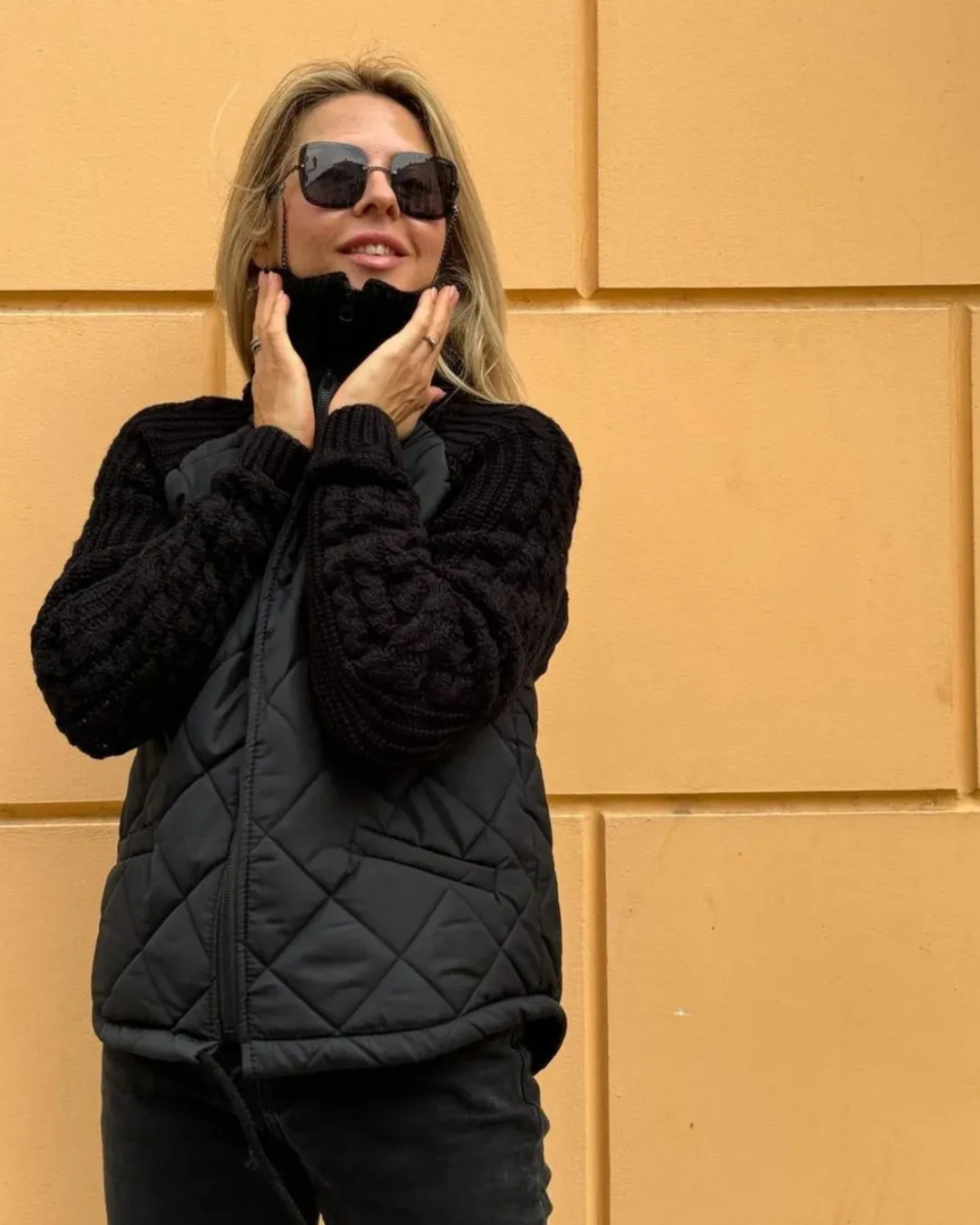 Chaqueta casual de manga larga con cremallera para mujer ®